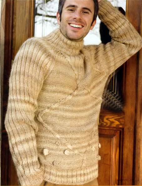 Модное вязание свитера