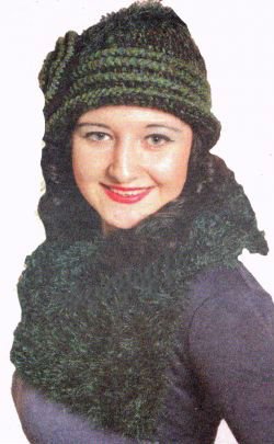 комплект шарф и шапка