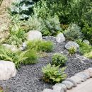 How to create artificial rocks in the garden